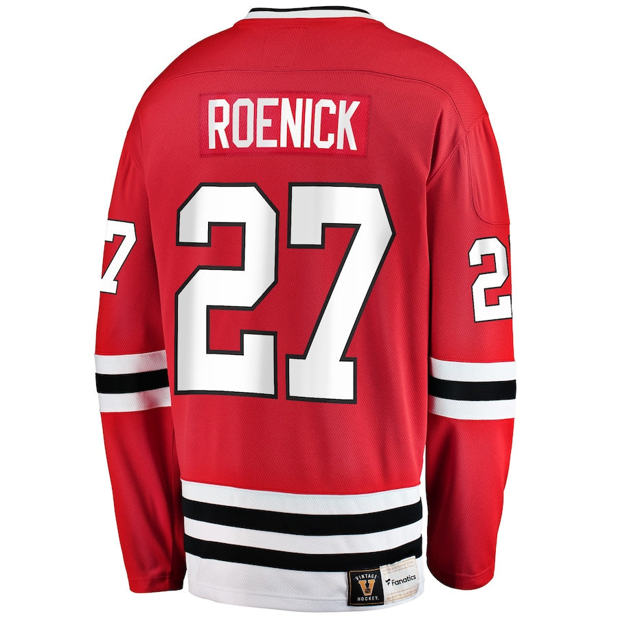 Jeremy Roenick Chicago Blackhawks Premier Breakaway Retired Jersey - Red