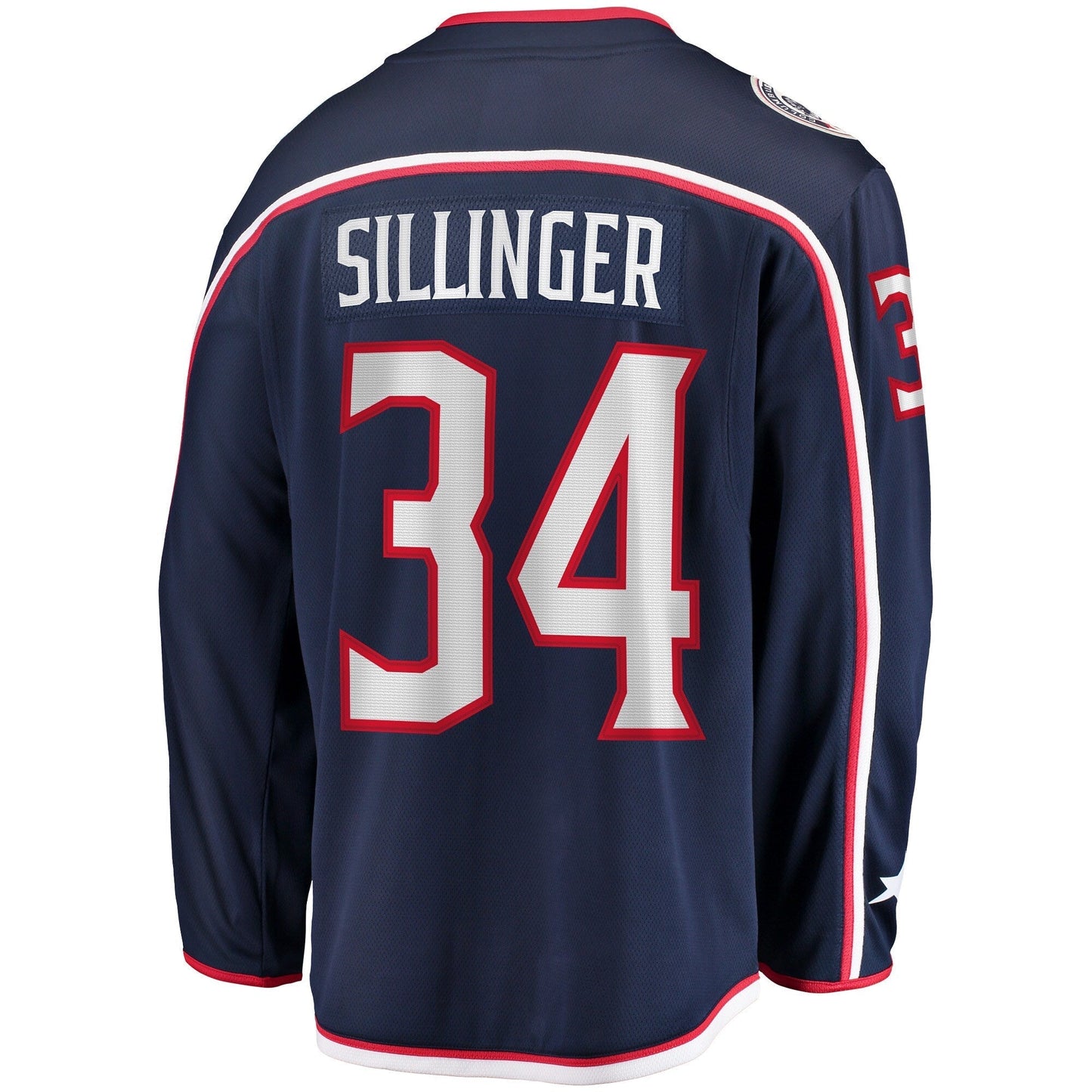 Cole Sillinger Columbus Blue Jackets Home Breakaway Jersey - Navy