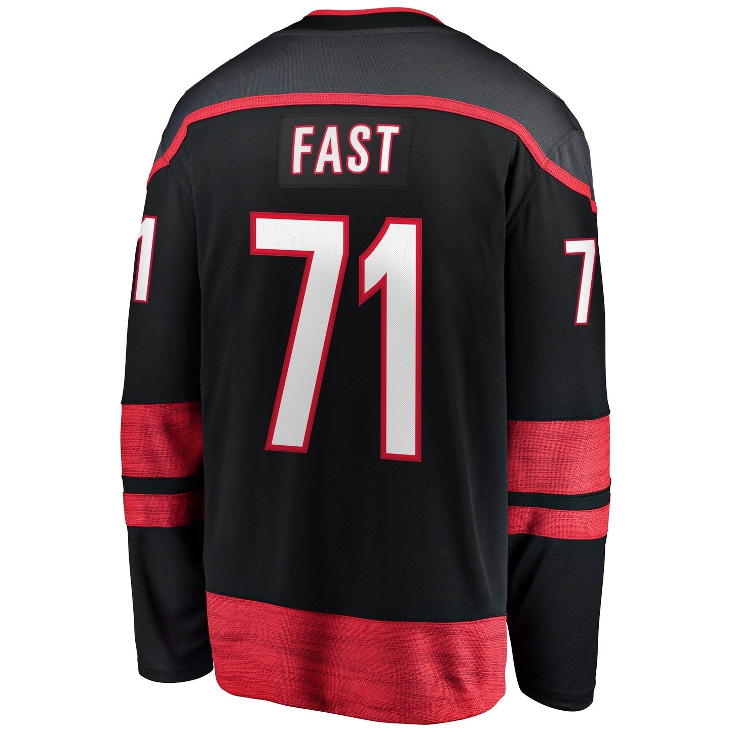 Jesper Fast Carolina Hurricanes Home Breakaway Jersey - Black