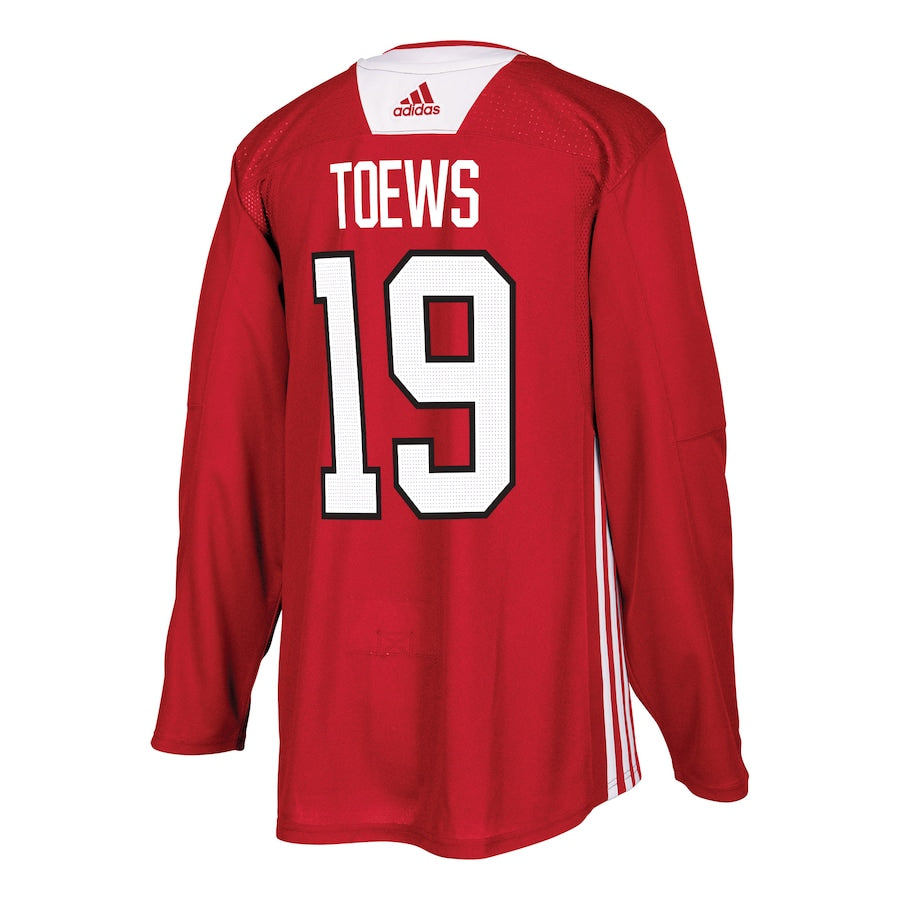 Jonathan Toews Chicago Blackhawks Practice Jersey - Red