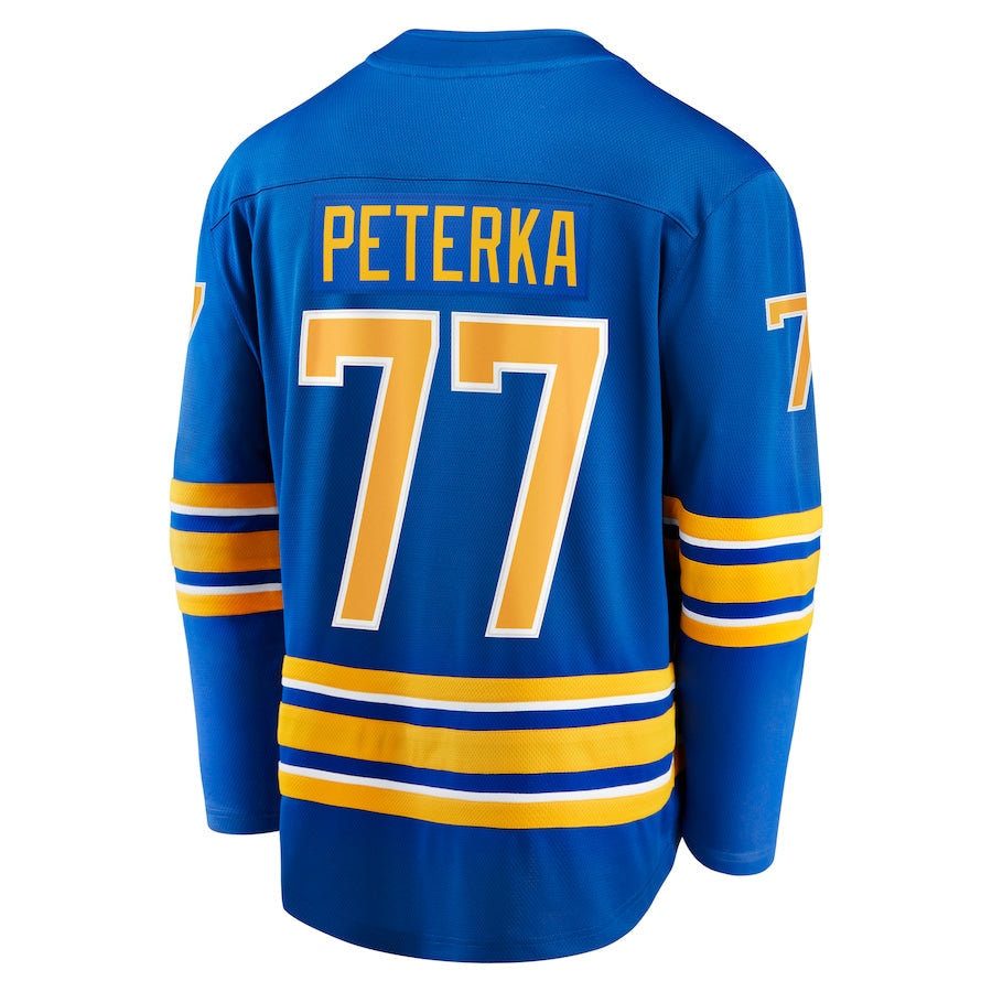 JJ Peterka Buffalo Sabres Home Breakaway Jersey - Royal