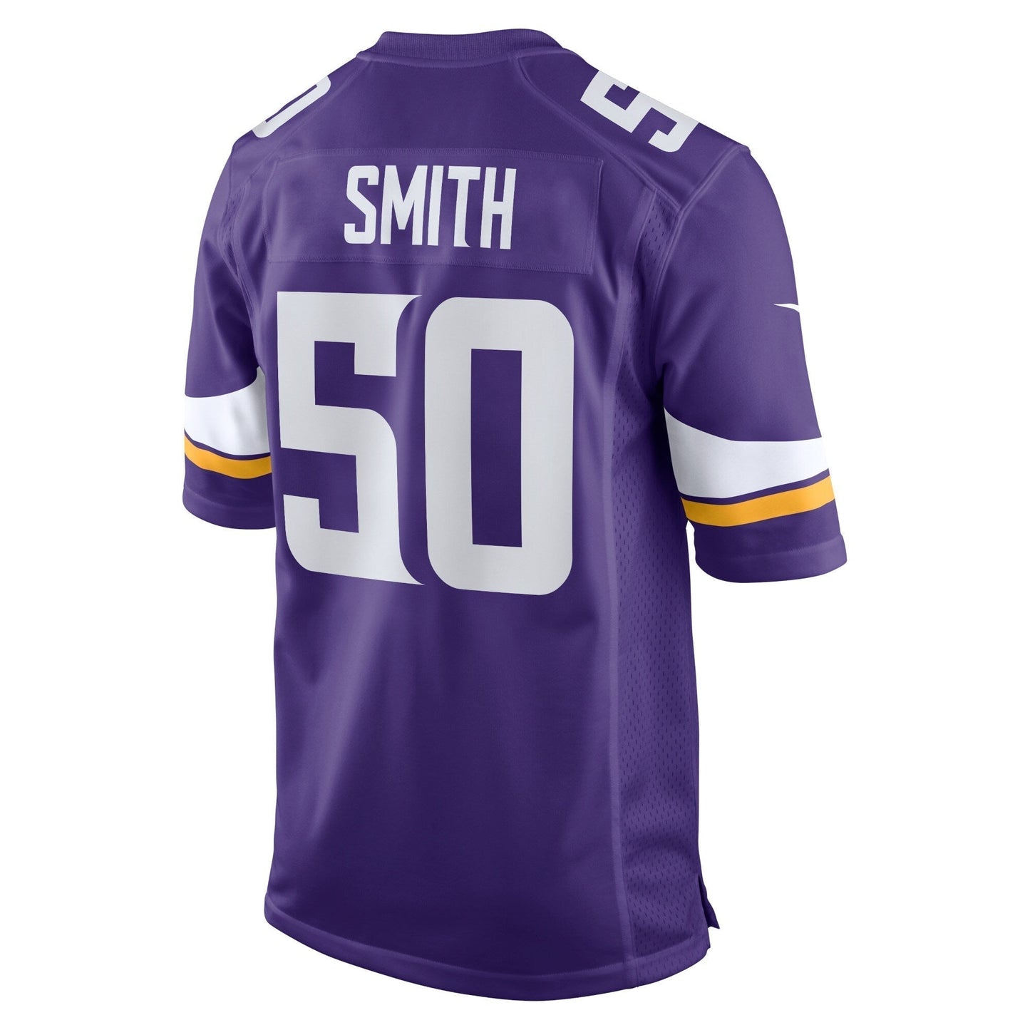 TJ Smith Minnesota Vikings Nike Home Game Jersey - Purple