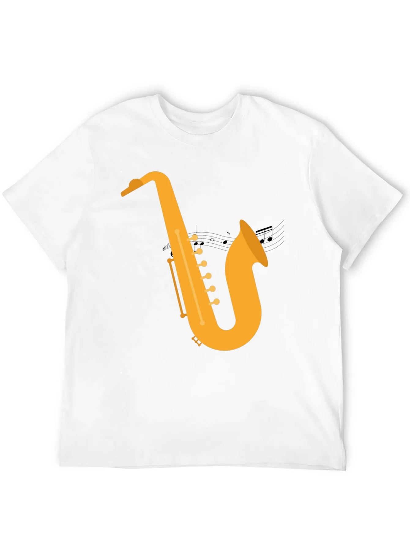 Saxophone Graphic Tee - Musical Style