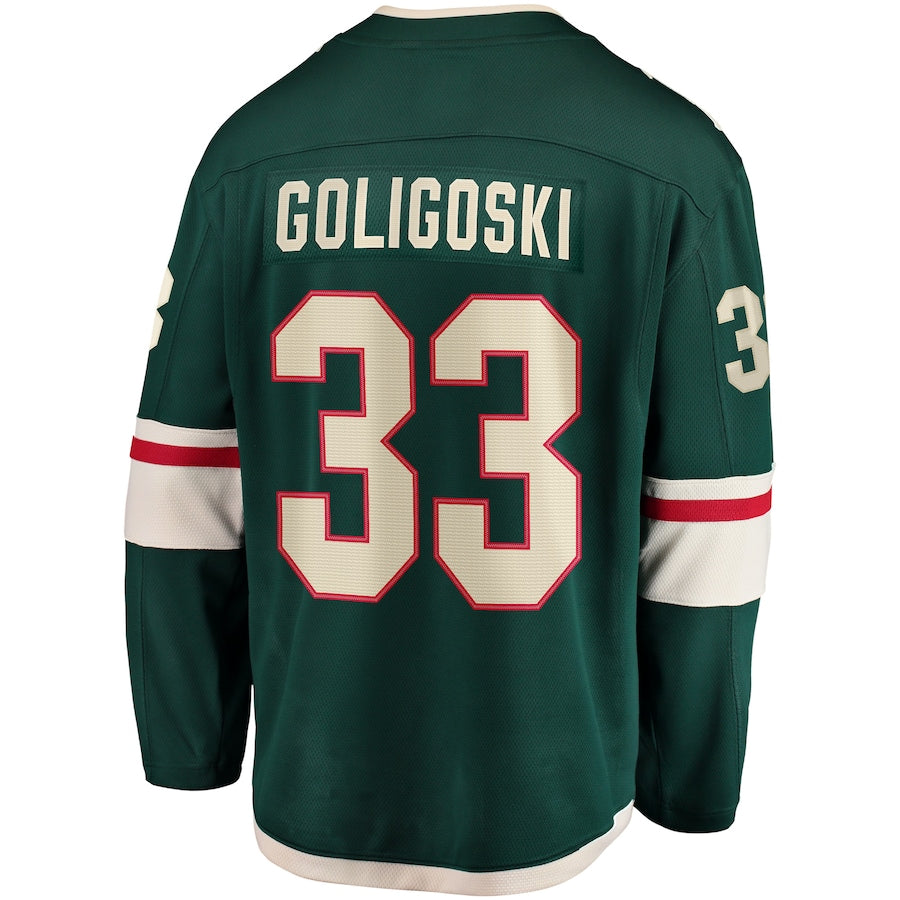 Alex Goligoski Minnesota Wild Home Breakaway Jersey - Green