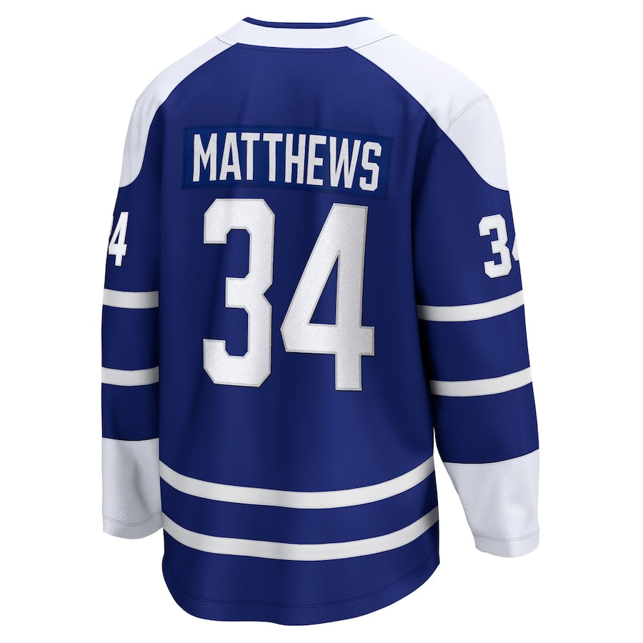 Auston Matthews Toronto Maple Leafs Special Edition 2.0 Breakaway Jersey - Royal