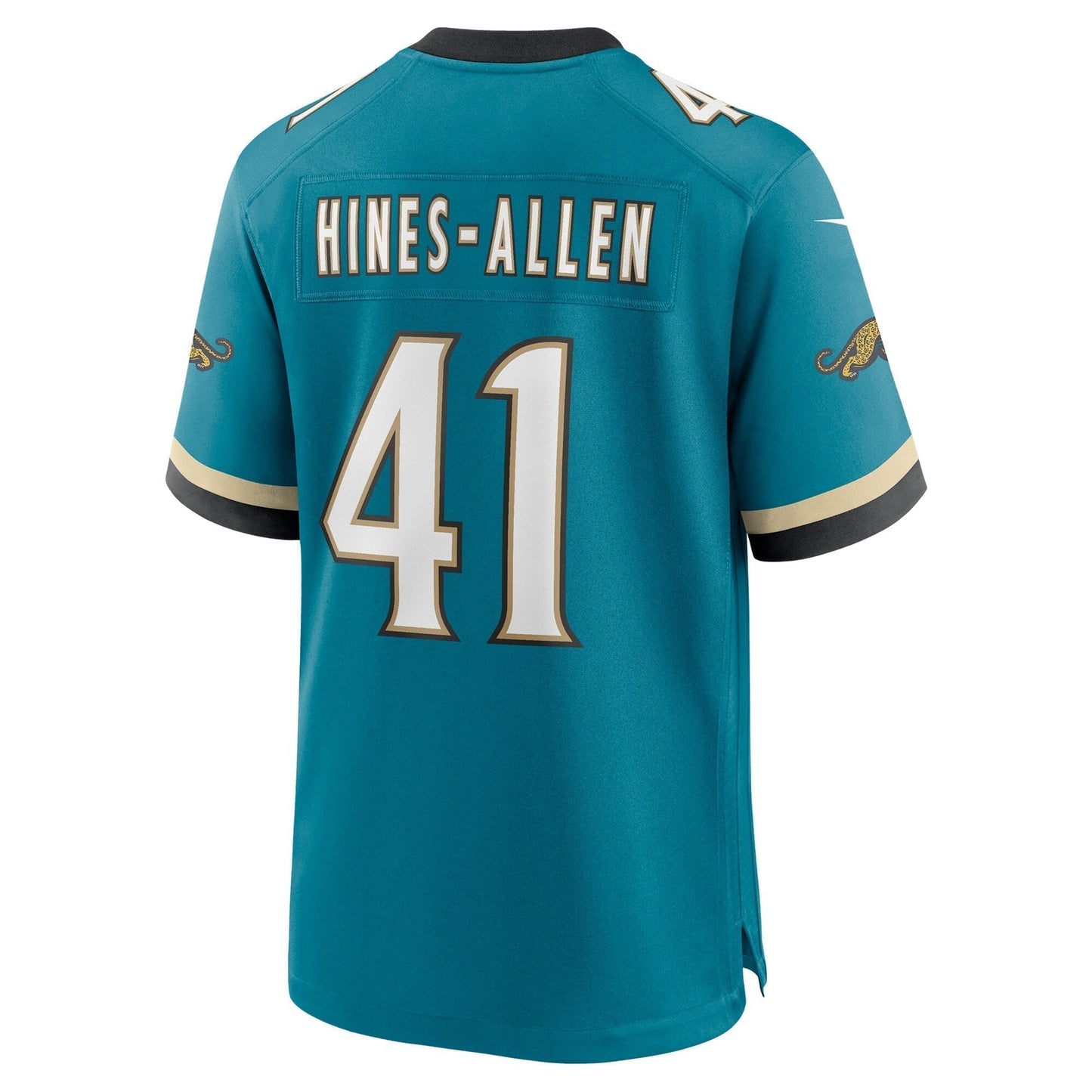 Josh Hines-Allen Jacksonville Jaguars Nike Prowler Throwback Game Jersey - Teal