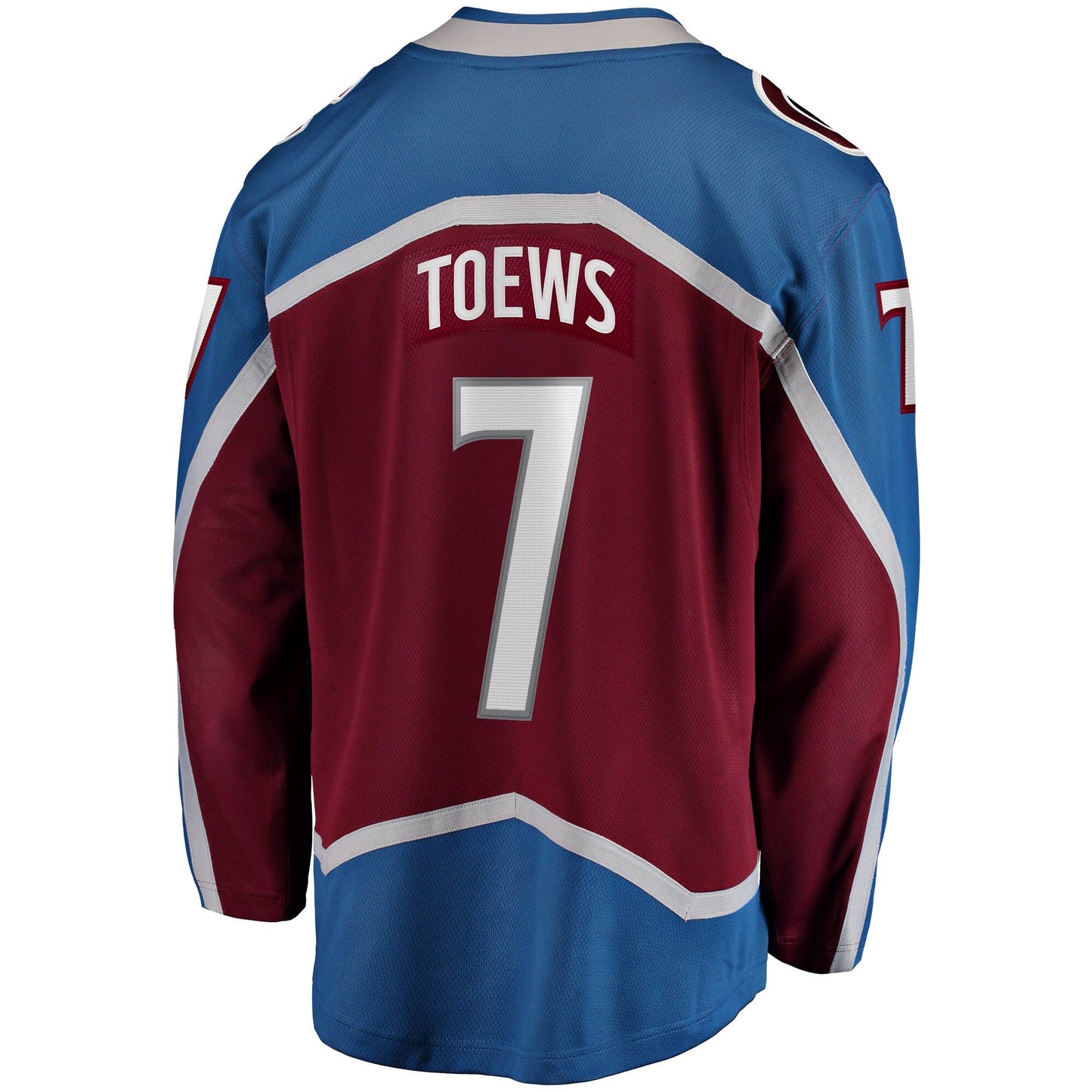 Devon Toews Colorado Avalanche Home Breakaway Jersey - Burgundy