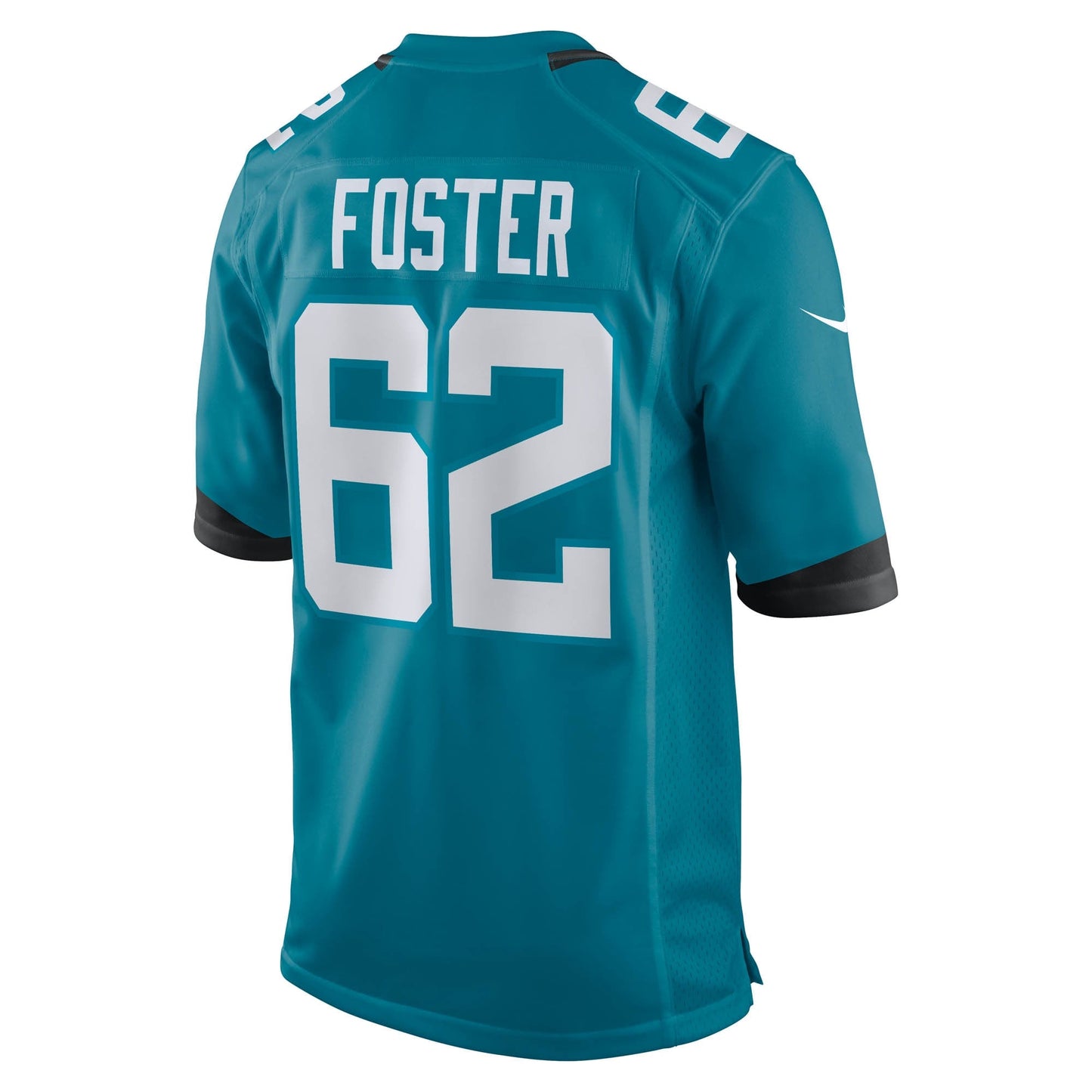 Javon Foster Jacksonville Jaguars Nike Team Game Jersey - Teal