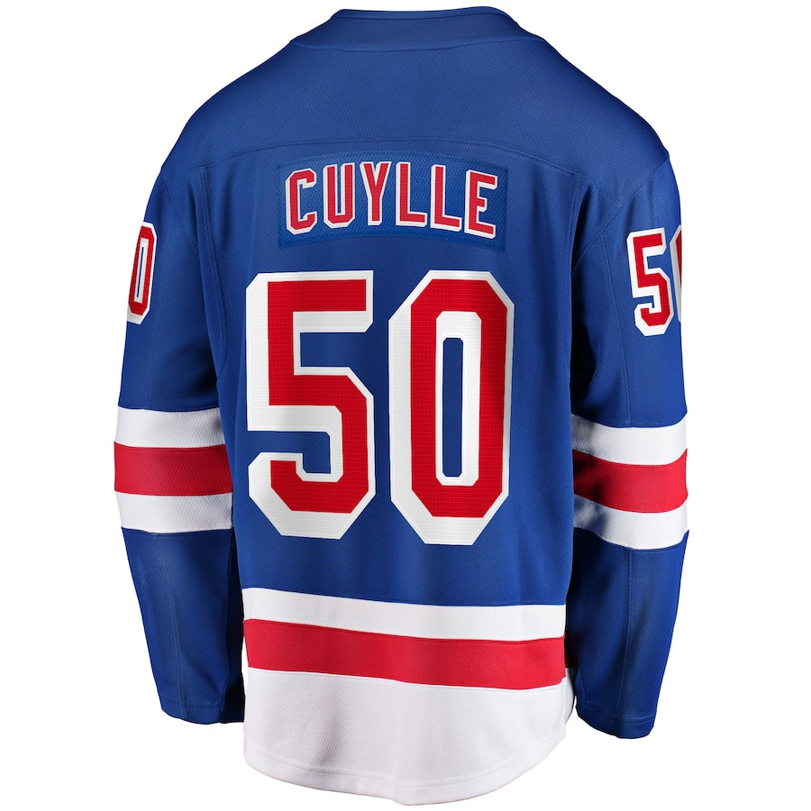 Glenn Healy New York Rangers Premier Breakaway Retired Jersey - Blue
