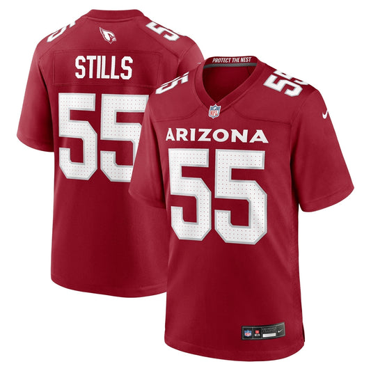 Dante Stills Arizona Cardinals Nike Team Game Jersey -  Cardinal