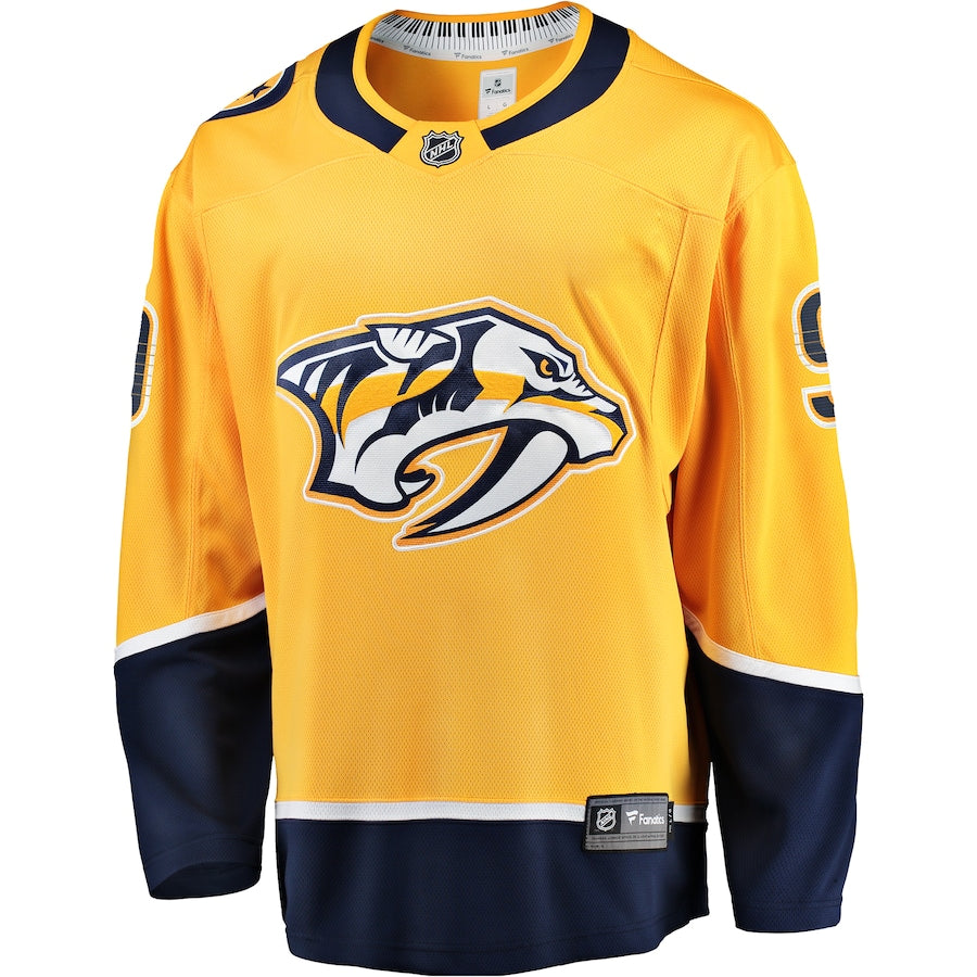 Filip Forsberg Nashville Predators   Home Breakaway Jersey - Gold