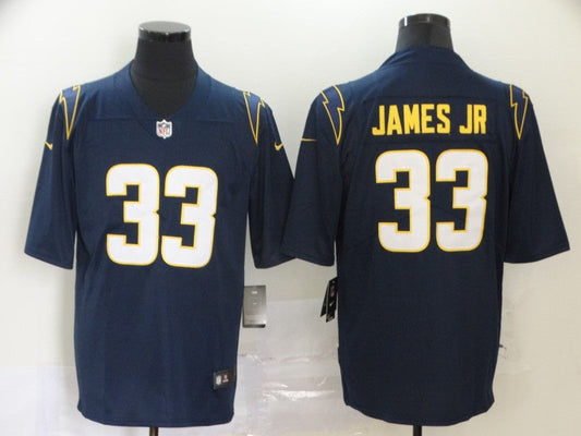 Men's Los Angeles Chargers Derwin James #33 Navy Game Jersey1