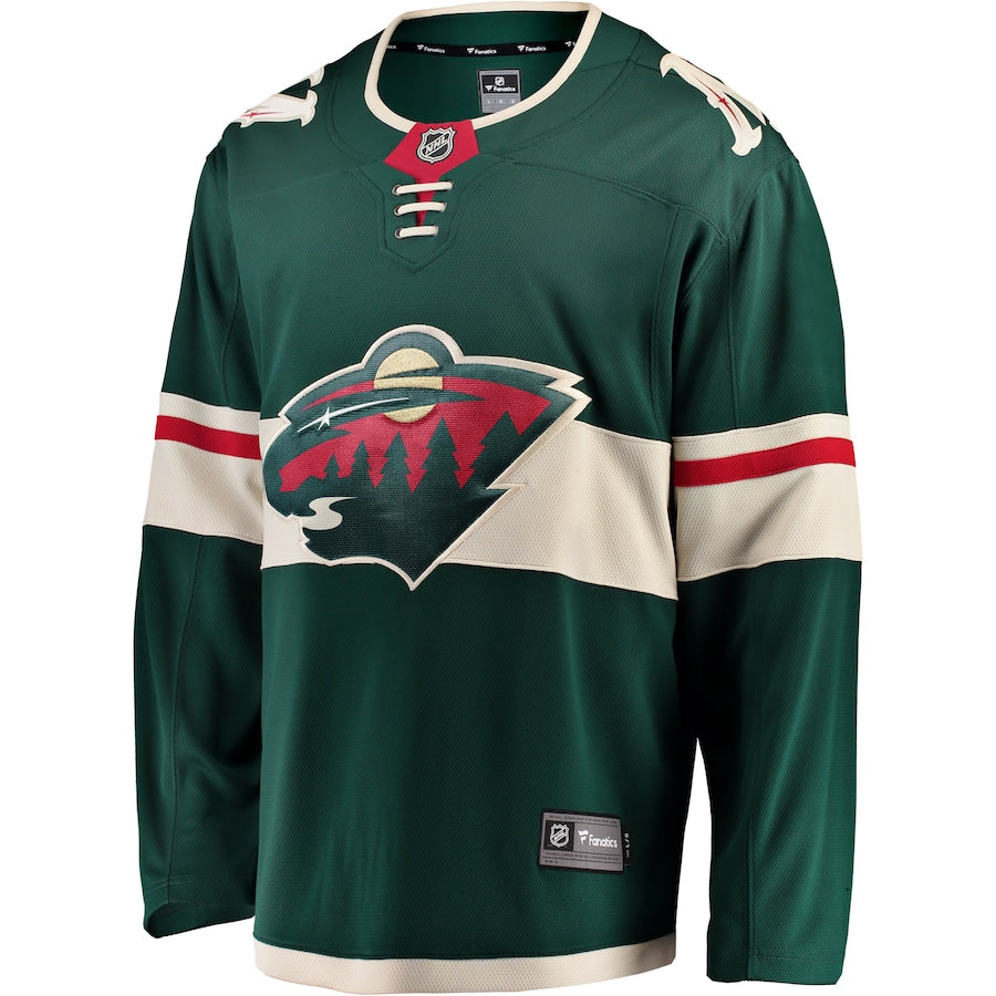 Mats Zuccarello Minnesota Wild   Alternate Premier Breakaway  Jersey - Green