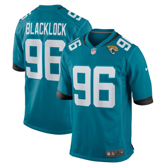 Ross Blacklock Jacksonville Jaguars Nike Team Game Jersey -  Teal