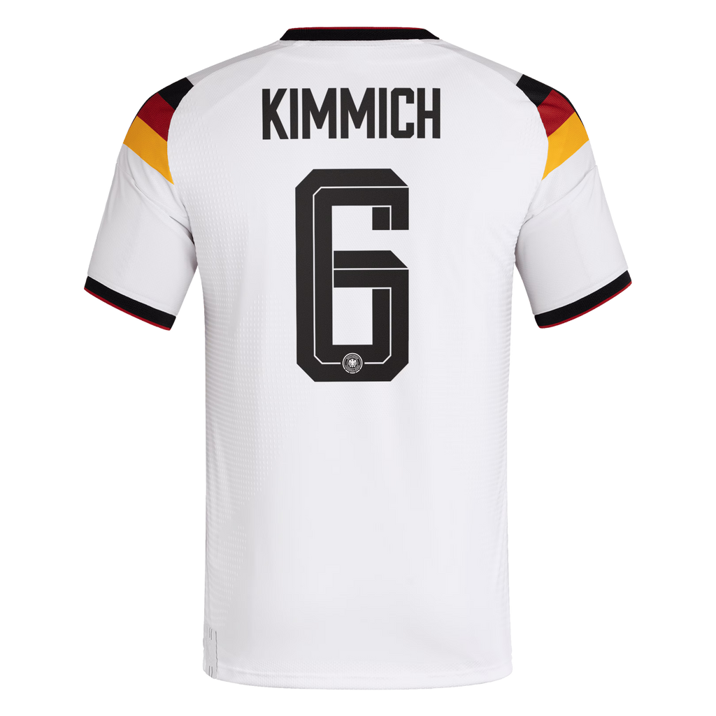 2026 Germany Home Player Jersey #6 - White (Kimmich)