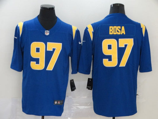Men's Los Angeles Chargers Joey Bosa #97 Blue 2nd Alternate Game Jersey1