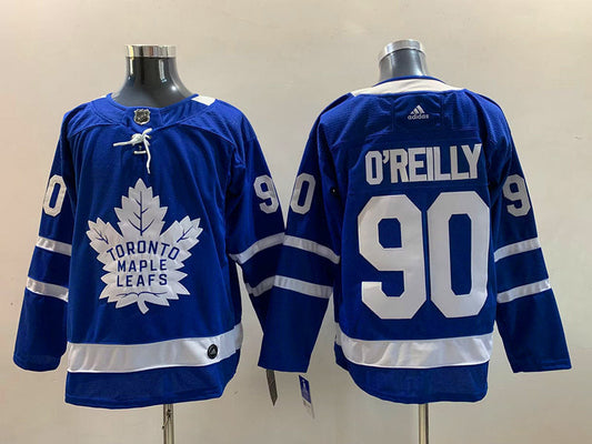 Men's Toronto Maple Leafs Ryan O'Reilly #90 Blue Breakaway Player Jersey1