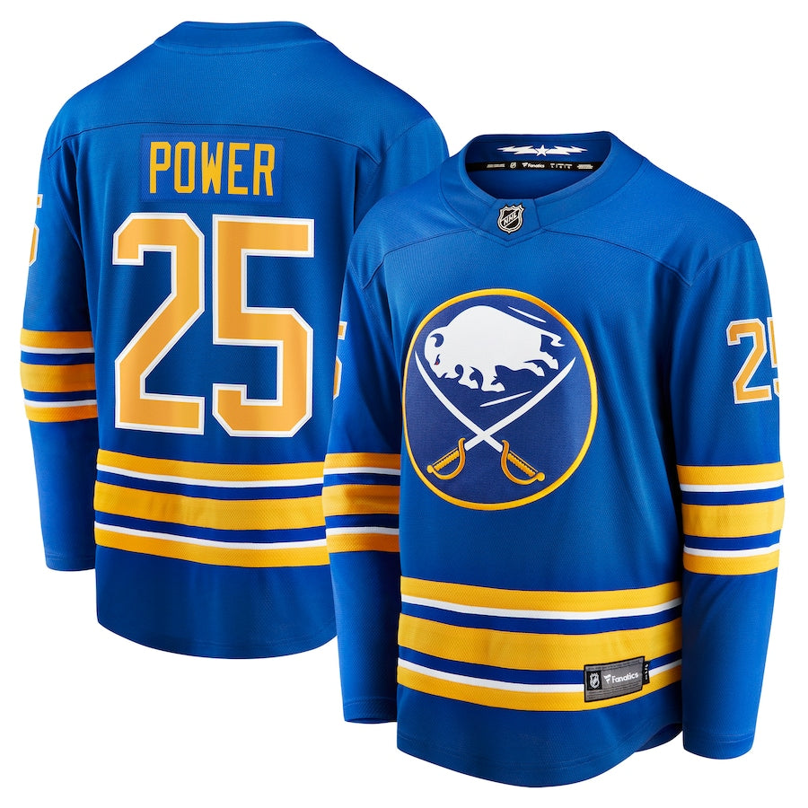 Owen Power Buffalo Sabres   Home Breakaway  Jersey - Royal