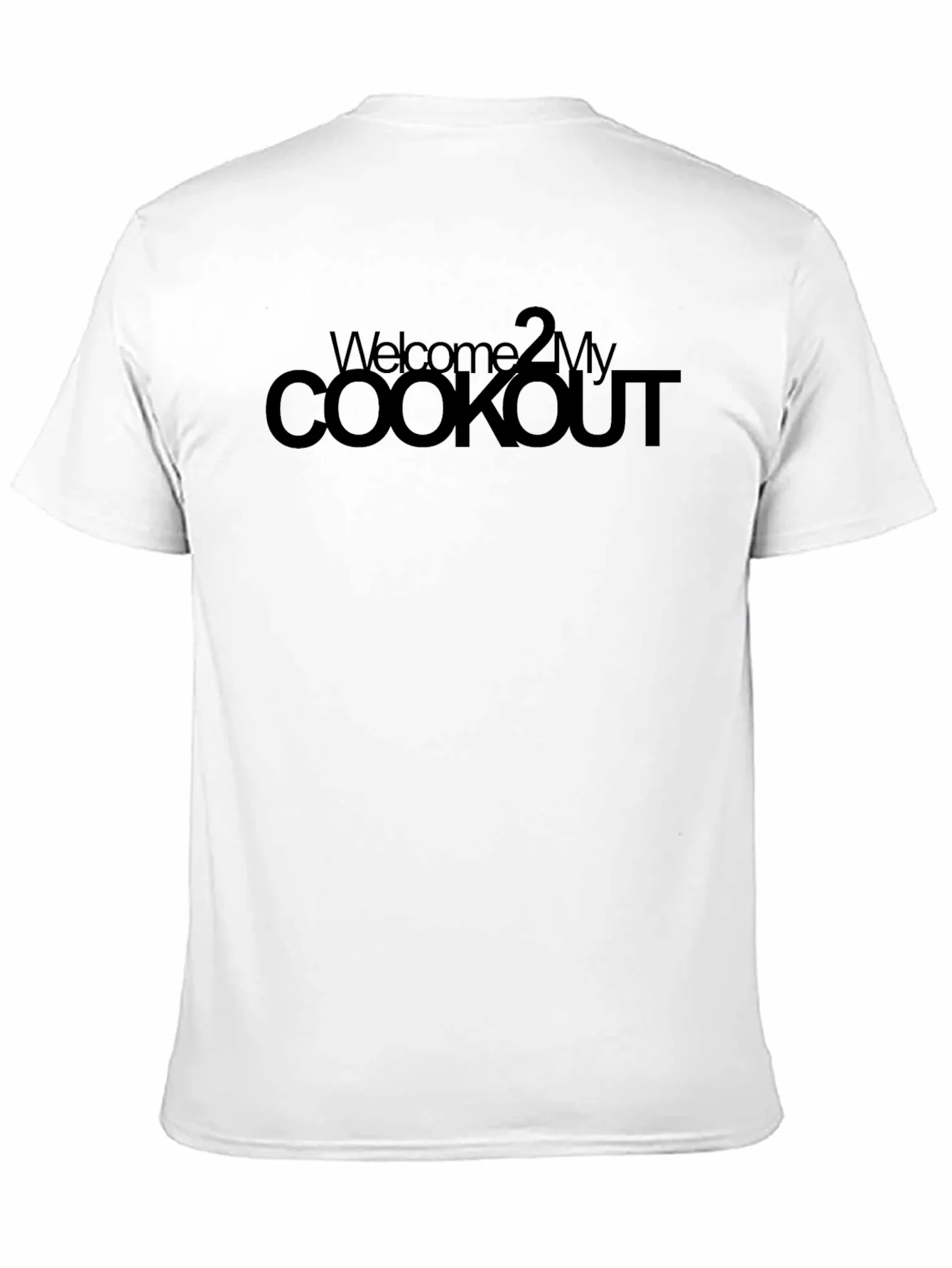 Welcome 2 My Cookout Graphic T-Shirt - Classic Fit