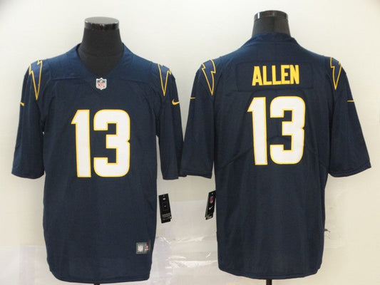 Men's Los Angeles Chargers Keenan Allen #13 Navy Alternate Game Jersey1