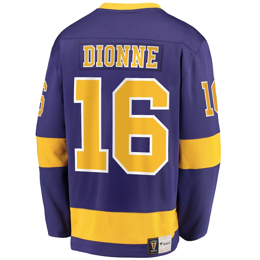 Marcel Dionne Los Angeles Kings   Premier Breakaway Retired  Jersey - Purple