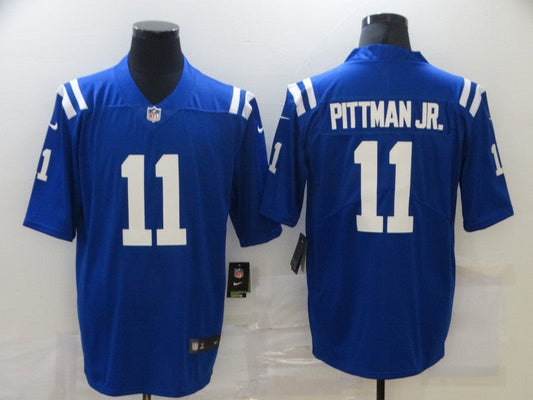 Men's Indianapolis Colts Michael Pittman Jr. #11 Blue Game Jersey1
