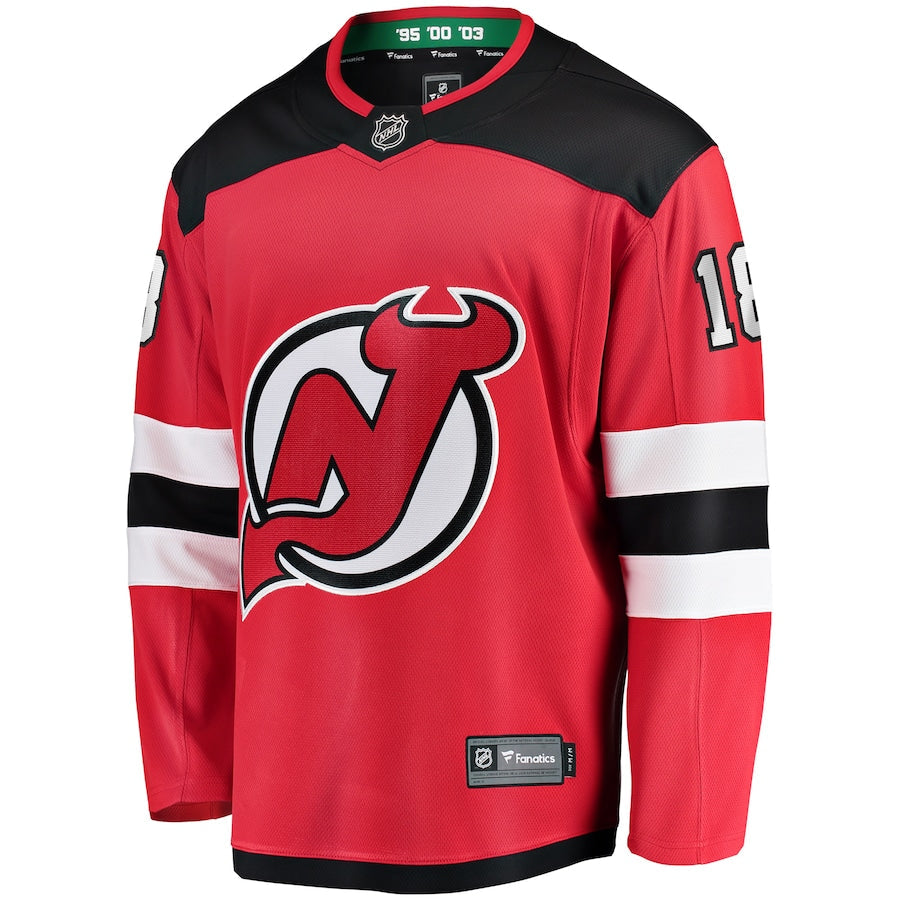 Ondrej Palat New Jersey Devils   Home Breakaway  Jersey - Red