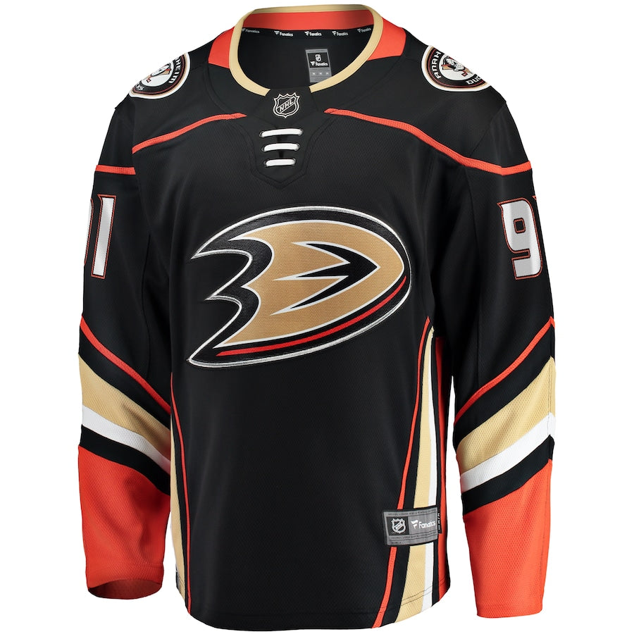 Leo Carlsson Anaheim Ducks   Home Breakaway  Jersey - Black