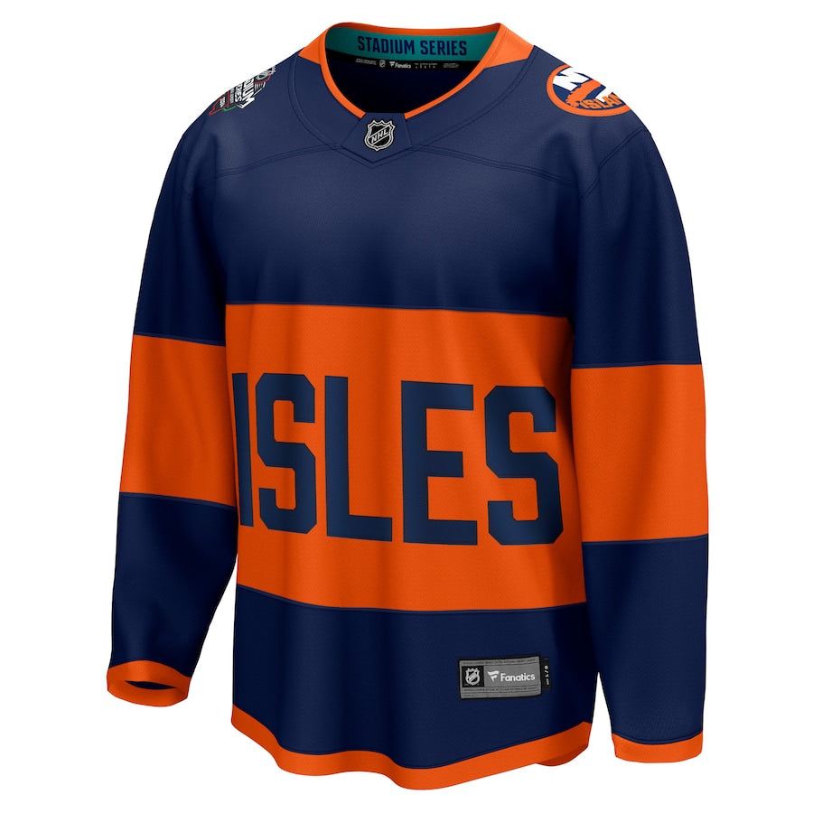 New York Islanders   2024 NHL Stadium Series Breakaway Jersey  Navy