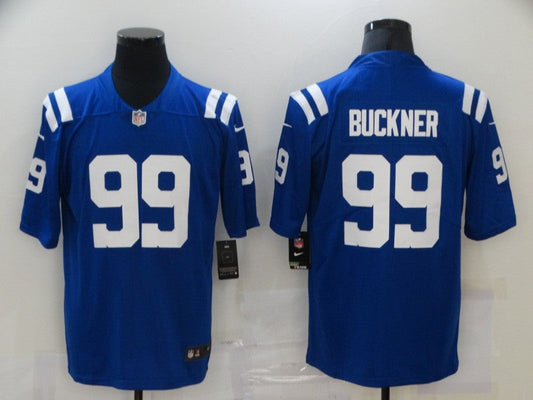 Men's Indianapolis Colts DeForest Buckner #99 Blue Game Jersey1
