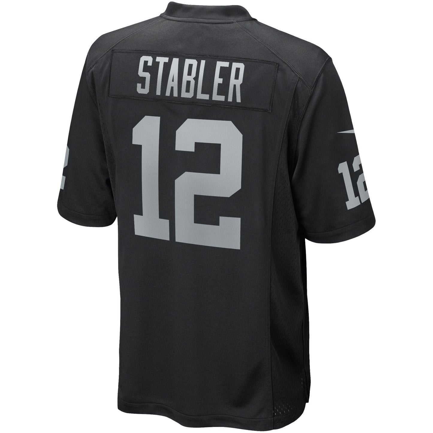 Ken Stabler Las Vegas Raiders Nike Game Retired   Jersey - Black