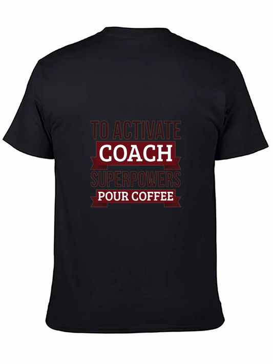 Coach Superpowers T-Shirt - Coffee Activation