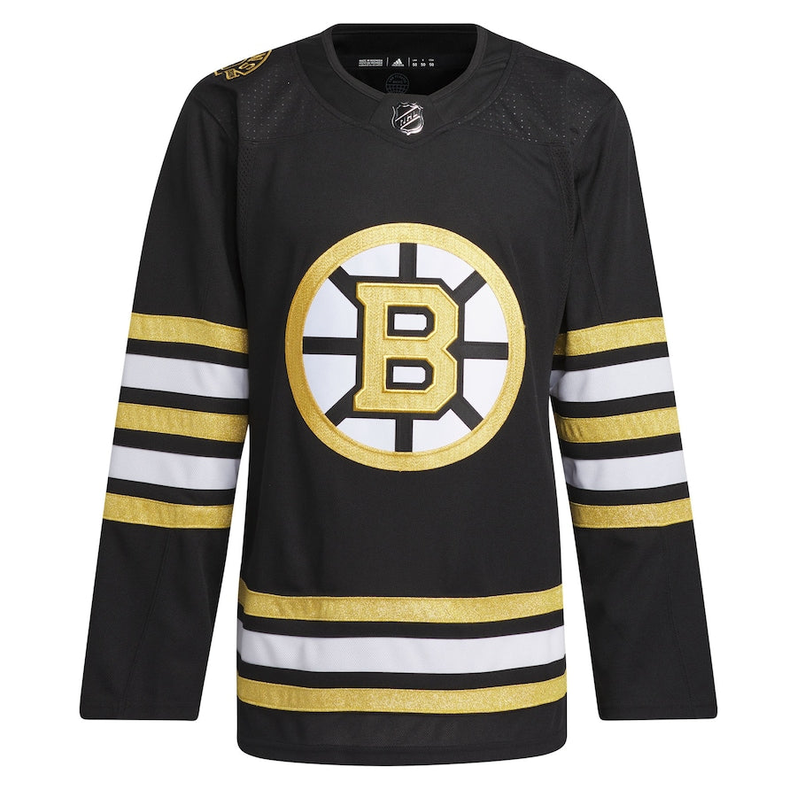 Boston Bruins   100th Anniversary Primegreen   Jersey - Black