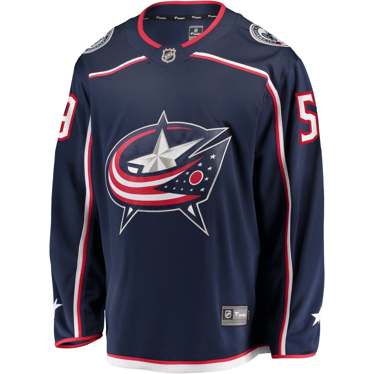Yegor Chinakhov Columbus Blue Jackets   Home Breakaway  Jersey - Navy