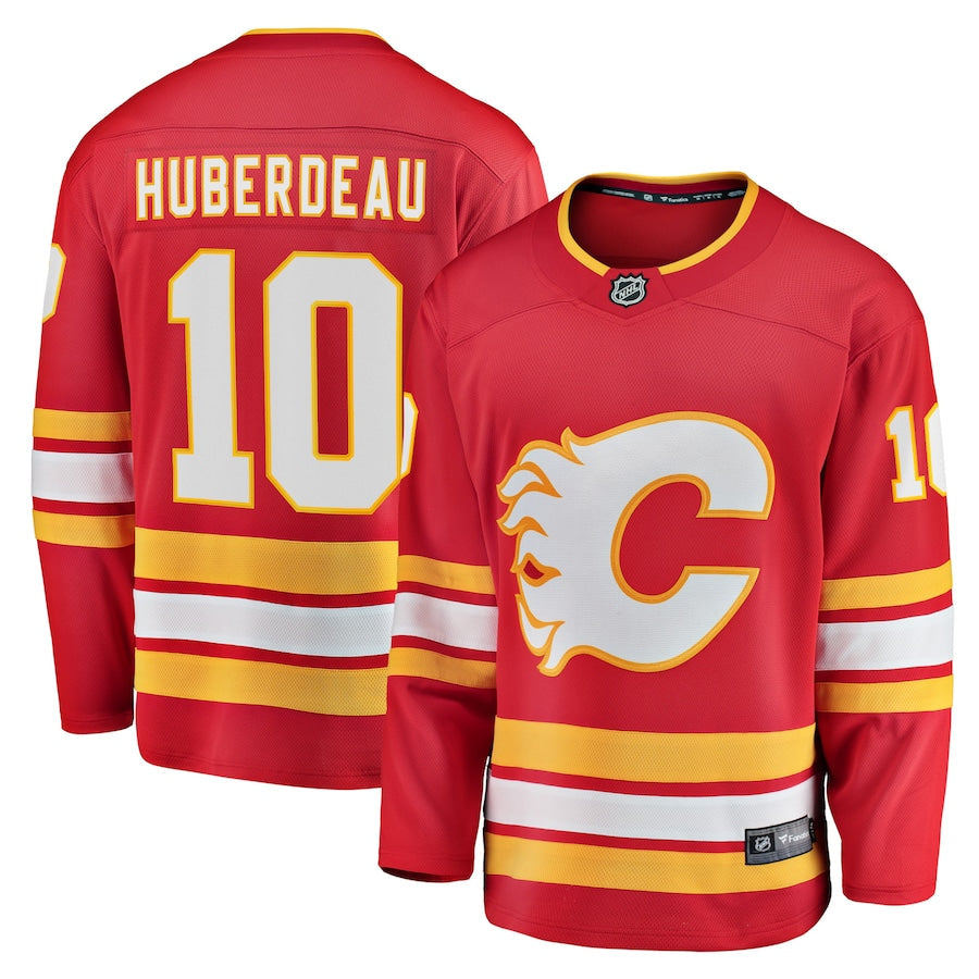 Jonathan Huberdeau Calgary Flames   Home Breakaway  Jersey - Red