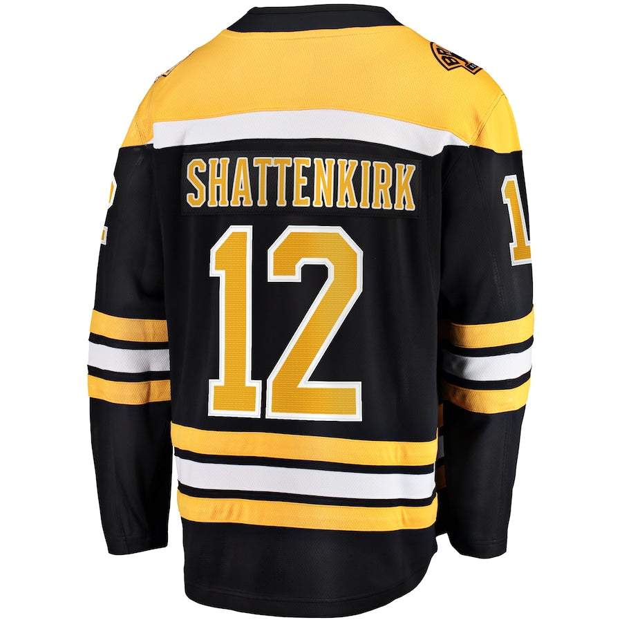 Kevin Shattenkirk Boston Bruins   Home Breakaway Jersey - Black