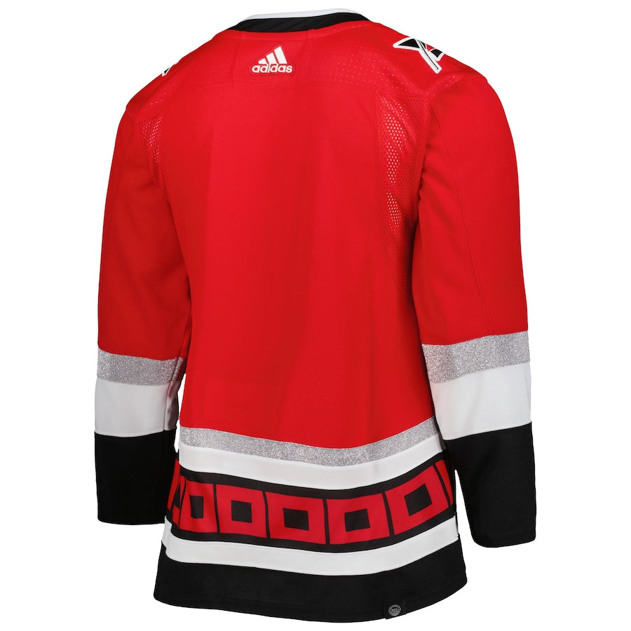 Carolina Hurricanes   2022-23 25th Anniversary Primegreen   Jersey - Red
