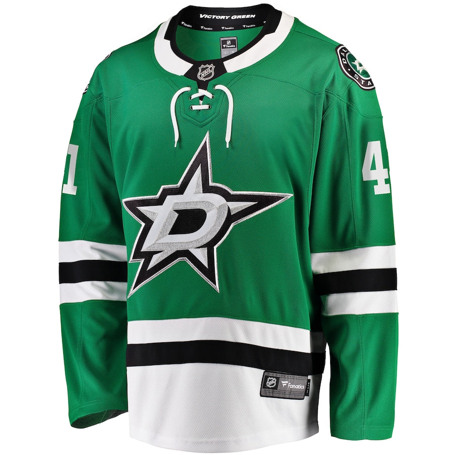 Scott Wedgewood Dallas Stars   Home Breakaway  Jersey - Kelly Green