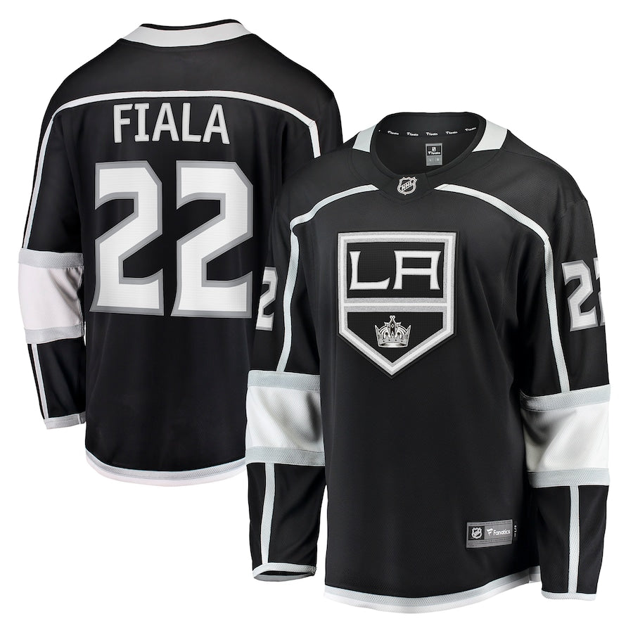 Kevin Fiala Los Angeles Kings   Home Breakaway  Jersey - Black