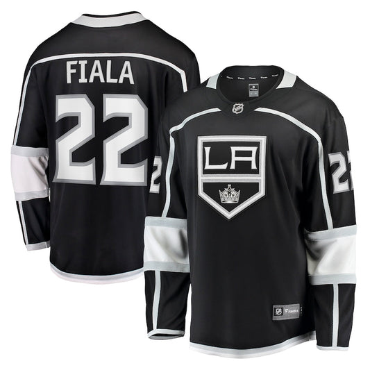 Kevin Fiala Los Angeles Kings   Home Breakaway  Jersey - Black
