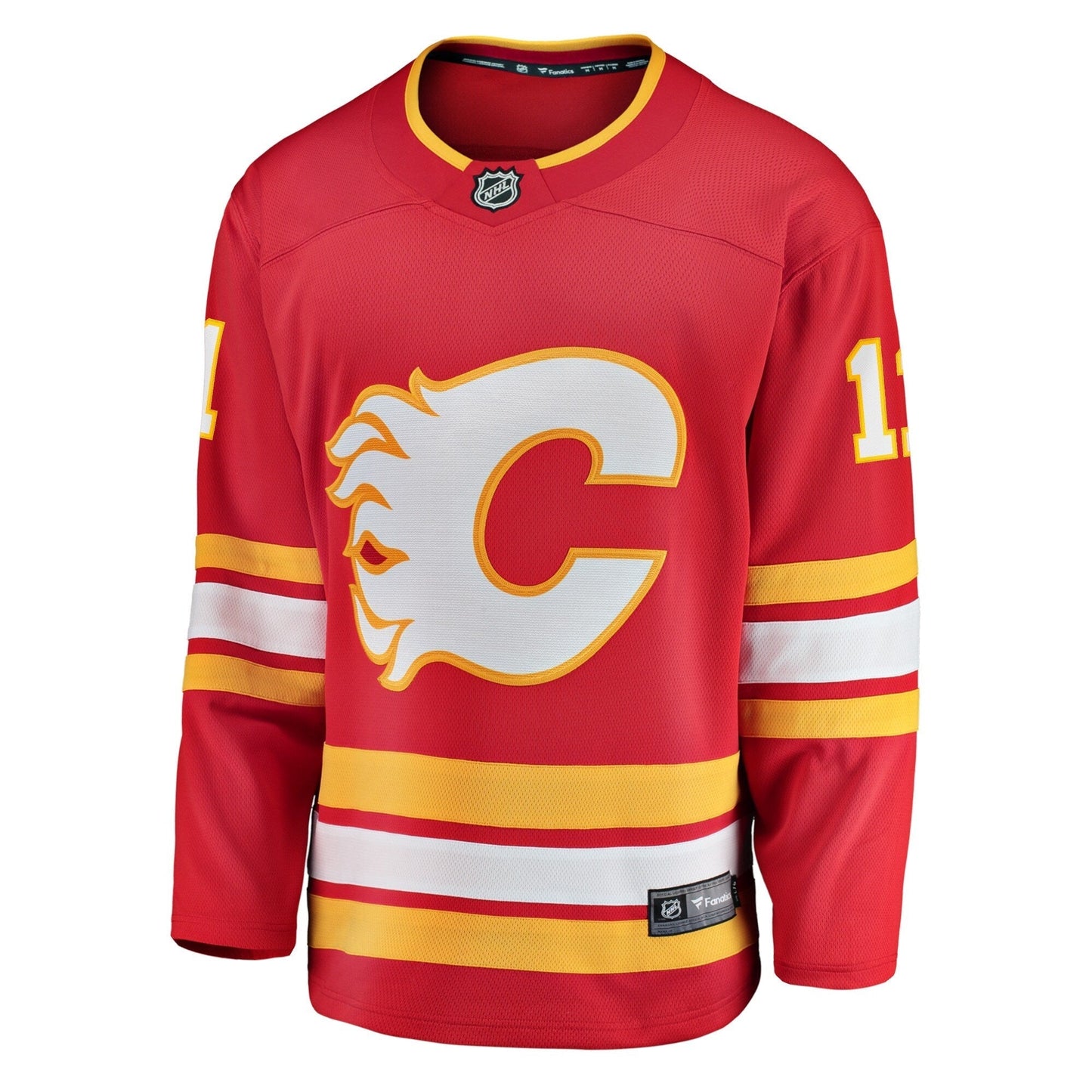 Mikael Backlund Calgary Flames   Home Breakaway  Jersey - Red