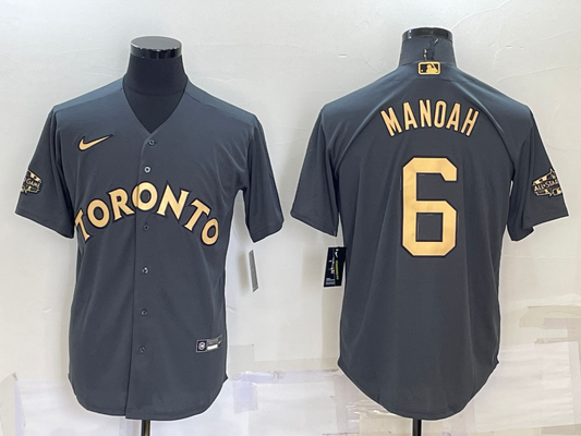 Men's Los Angeles Angels Anthony Rendons #6 Dark Grey Player Jersey
