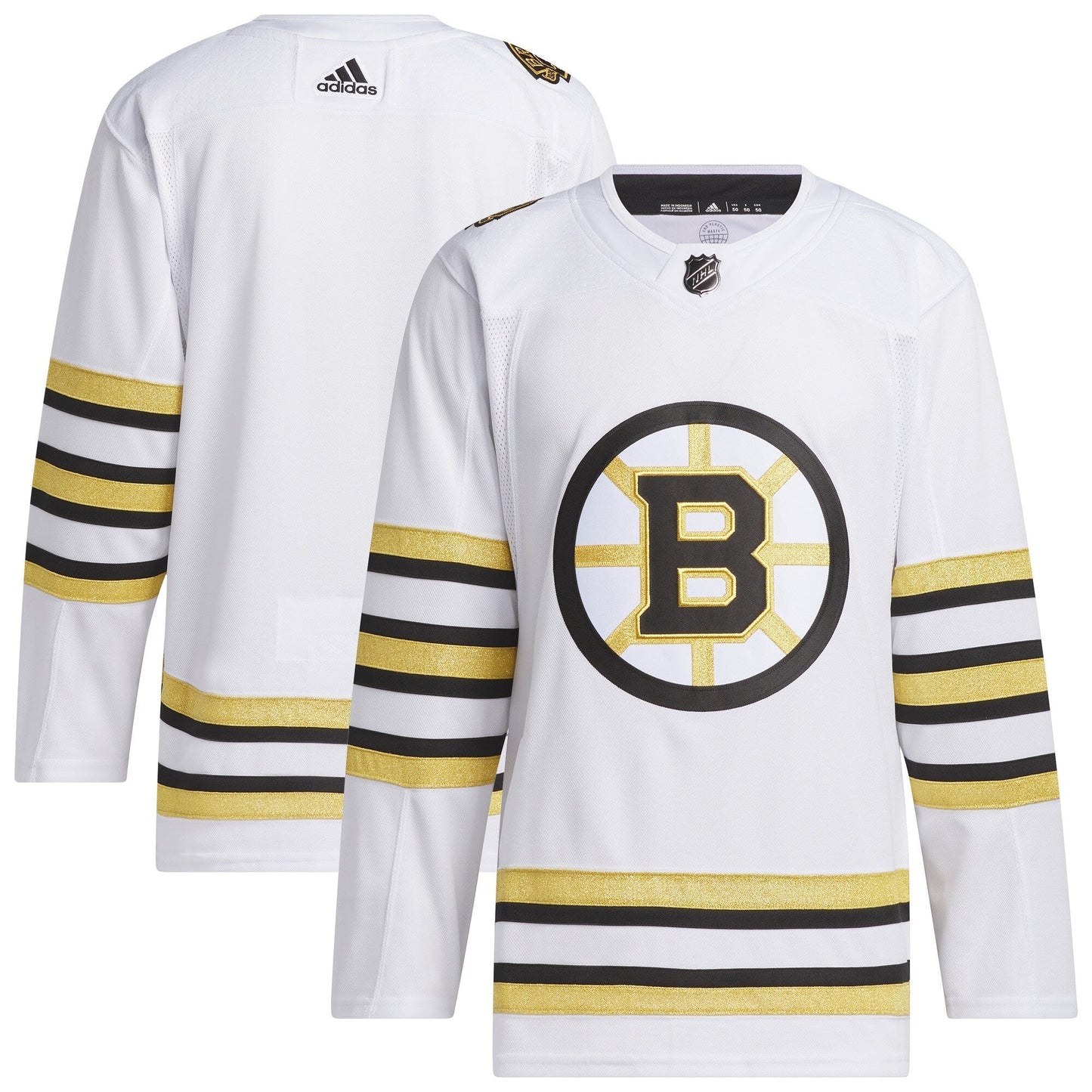 Boston Bruins   Away Primegreen   Jersey - White