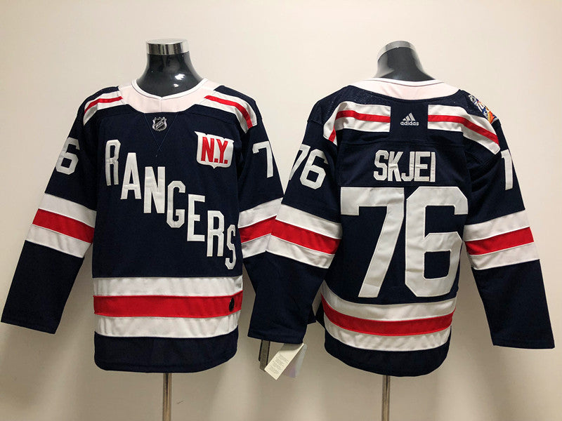Men's New York Rangers Brady Skjei #76 Navy Player Jersey1