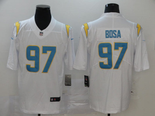 Men's Los Angeles Chargers Joey Bosa #97 White Game Jersey1