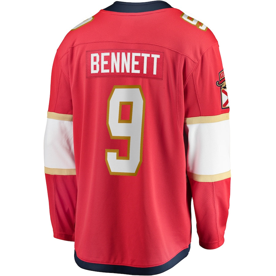Sam Bennett Florida Panthers   Home Breakaway Replica Jersey - Red