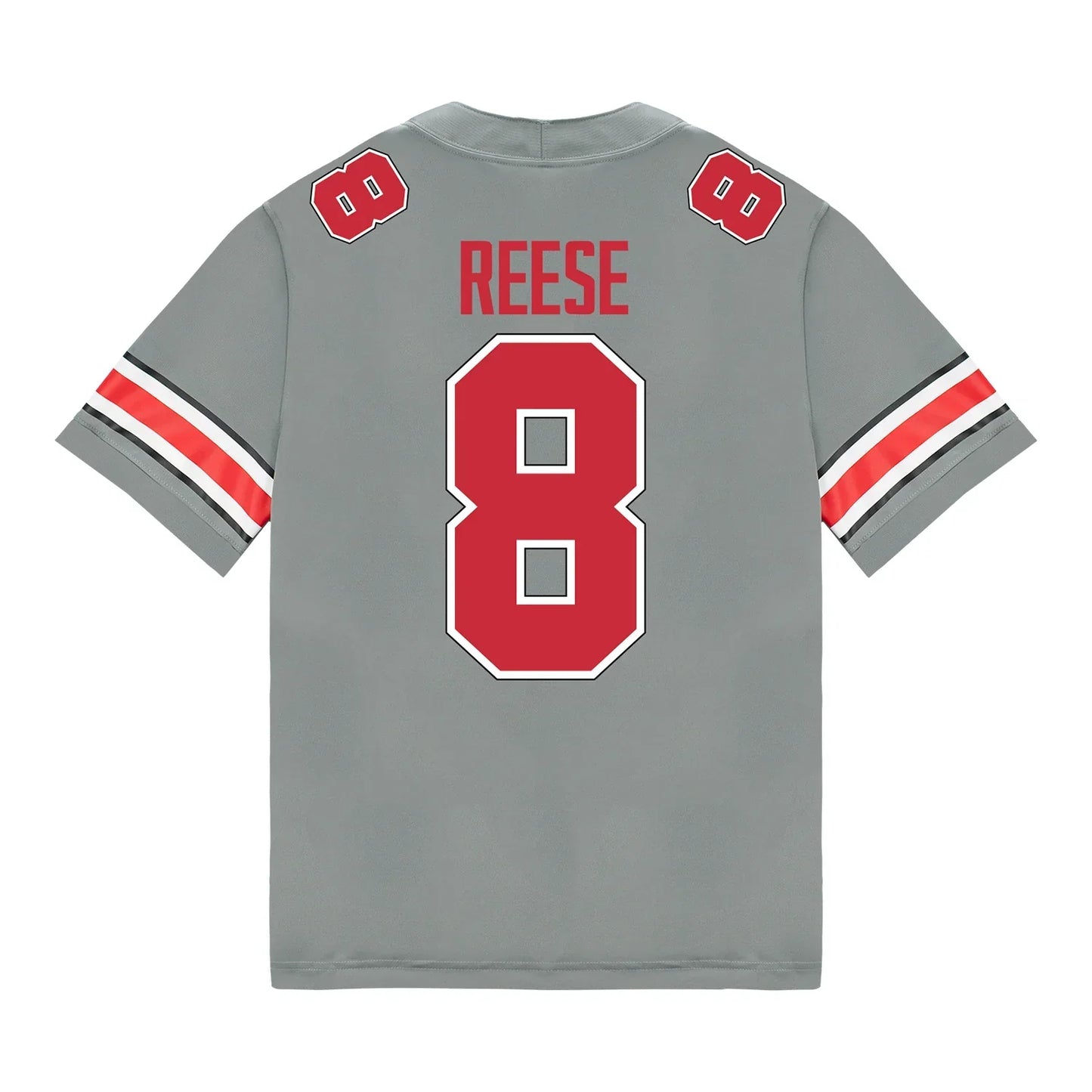 Arvell Reese Ohio State Buckeyes Jersey – Grey