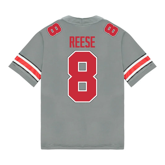Arvell Reese Ohio State Buckeyes Jersey – Grey