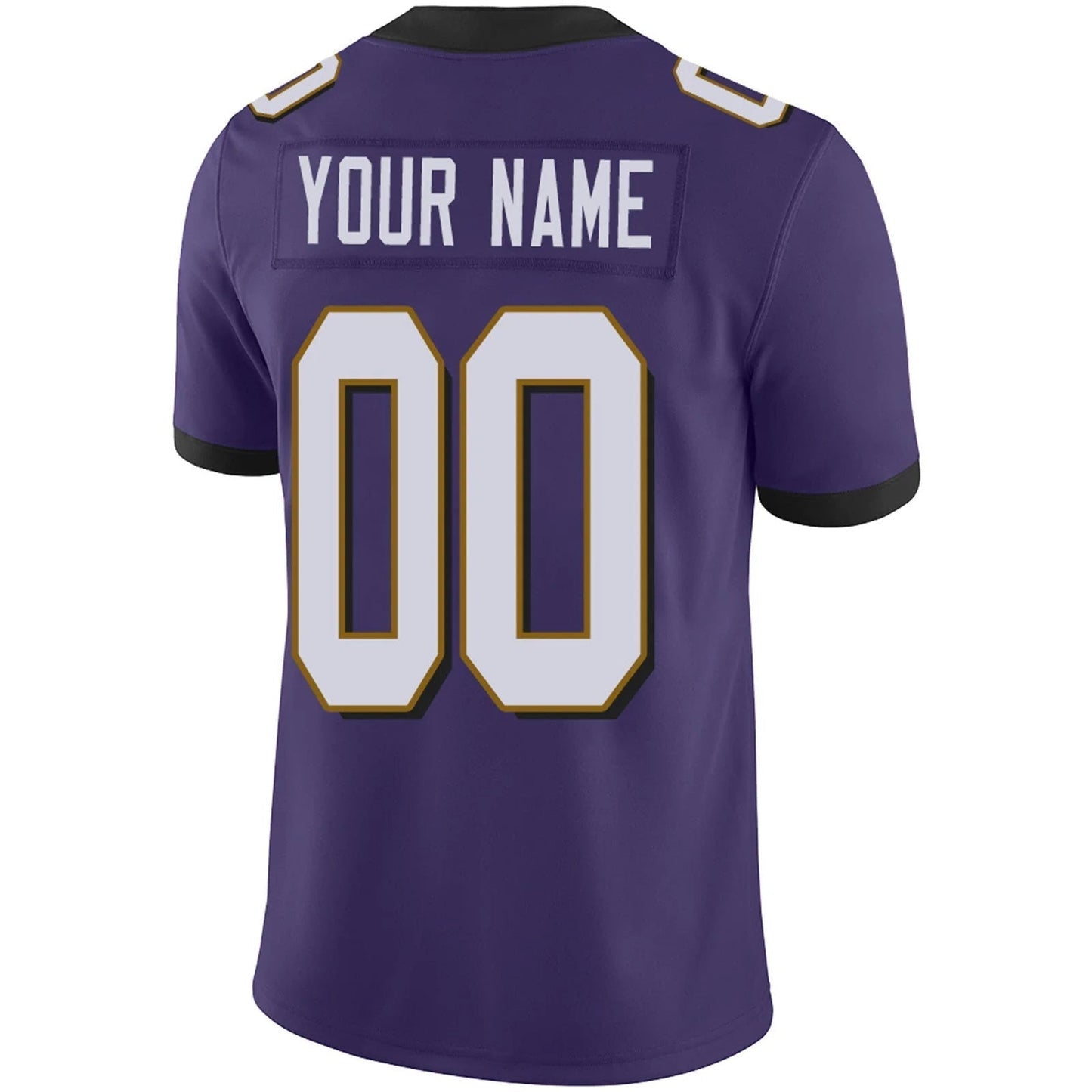 Custom B.Ravens Purple Personalized Design Game Football Jerseys