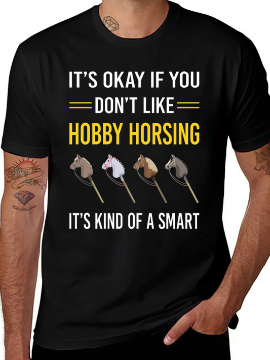 Hobby Horsing T-Shirt - Funny Horse Lover Gift